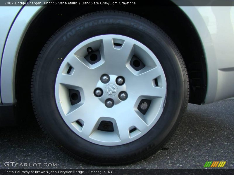 Bright Silver Metallic / Dark Slate Gray/Light Graystone 2007 Dodge Charger