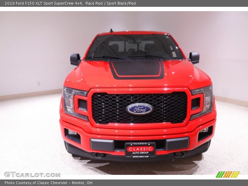 Race Red / Sport Black/Red 2019 Ford F150 XLT Sport SuperCrew 4x4