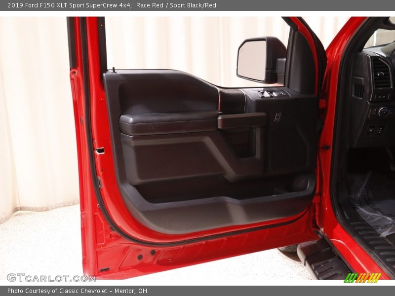 Race Red / Sport Black/Red 2019 Ford F150 XLT Sport SuperCrew 4x4