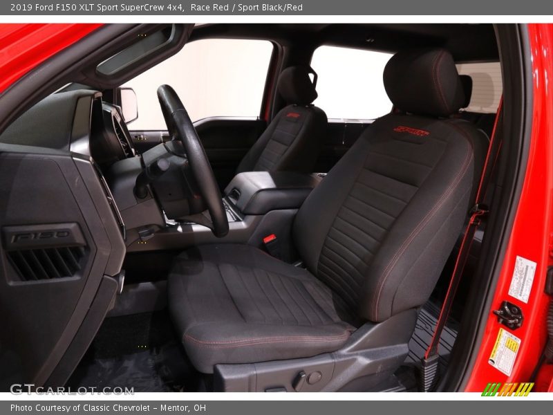 Race Red / Sport Black/Red 2019 Ford F150 XLT Sport SuperCrew 4x4
