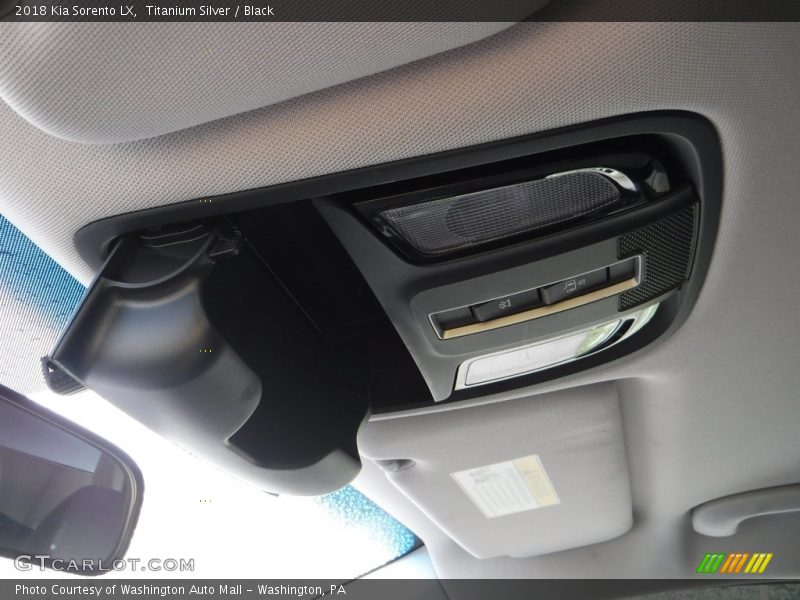 Titanium Silver / Black 2018 Kia Sorento LX