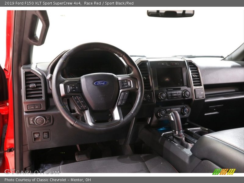 Race Red / Sport Black/Red 2019 Ford F150 XLT Sport SuperCrew 4x4