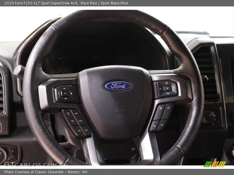 Race Red / Sport Black/Red 2019 Ford F150 XLT Sport SuperCrew 4x4