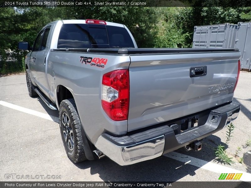Silver Sky Metallic / Graphite 2014 Toyota Tundra SR5 TRD Double Cab 4x4