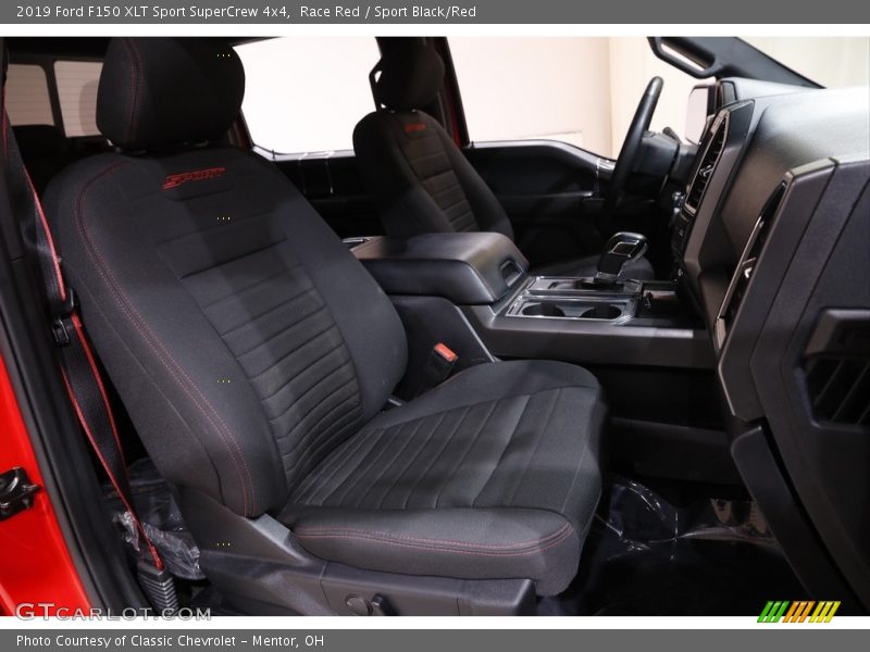 Race Red / Sport Black/Red 2019 Ford F150 XLT Sport SuperCrew 4x4