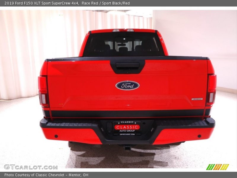 Race Red / Sport Black/Red 2019 Ford F150 XLT Sport SuperCrew 4x4