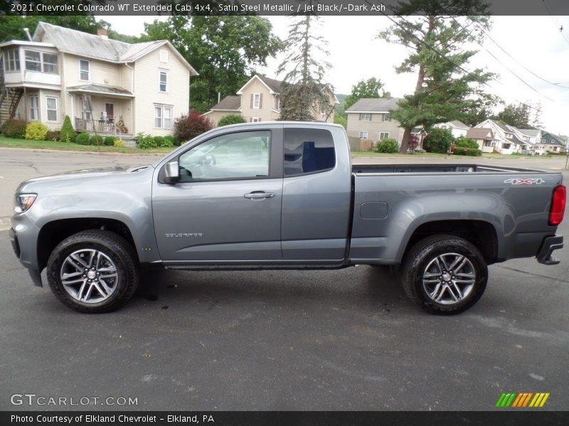  2021 Colorado WT Extended Cab 4x4 Satin Steel Metallic