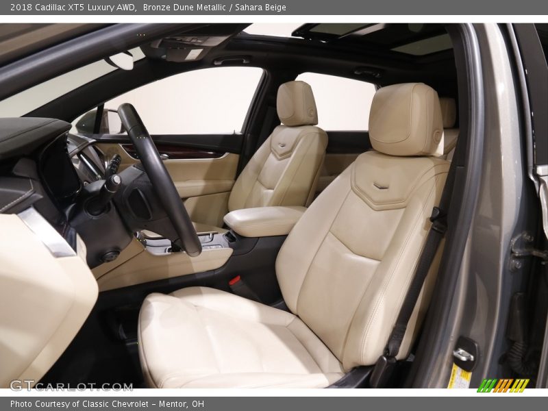 Bronze Dune Metallic / Sahara Beige 2018 Cadillac XT5 Luxury AWD