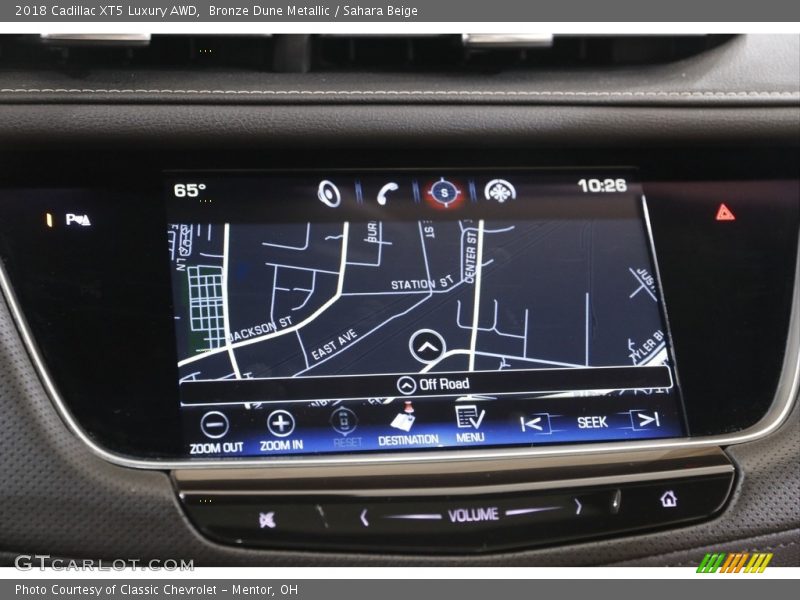 Bronze Dune Metallic / Sahara Beige 2018 Cadillac XT5 Luxury AWD