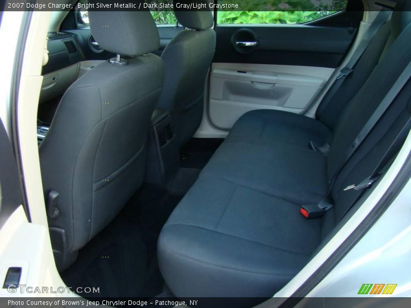 Bright Silver Metallic / Dark Slate Gray/Light Graystone 2007 Dodge Charger