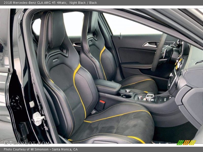  2018 GLA AMG 45 4Matic Black Interior