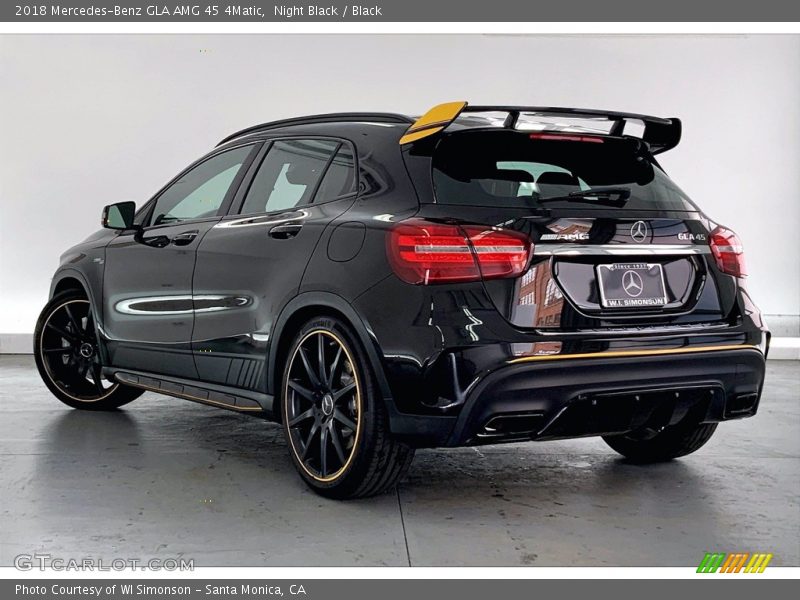 Night Black / Black 2018 Mercedes-Benz GLA AMG 45 4Matic