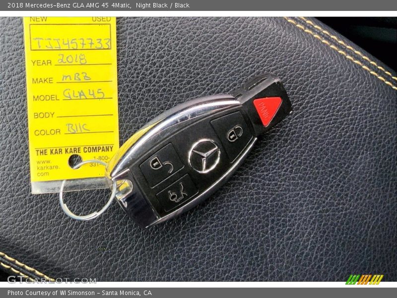 Night Black / Black 2018 Mercedes-Benz GLA AMG 45 4Matic