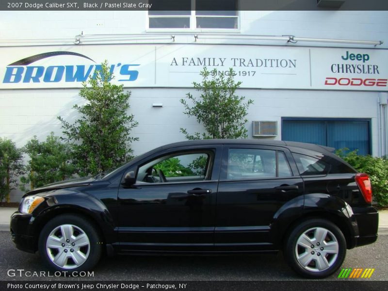 Black / Pastel Slate Gray 2007 Dodge Caliber SXT