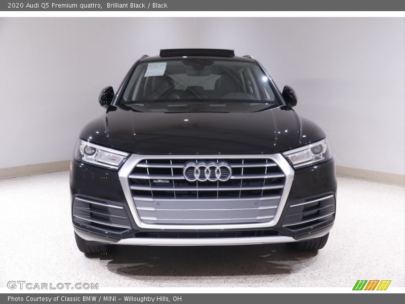 Brilliant Black / Black 2020 Audi Q5 Premium quattro