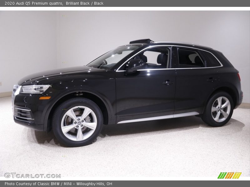 Brilliant Black / Black 2020 Audi Q5 Premium quattro