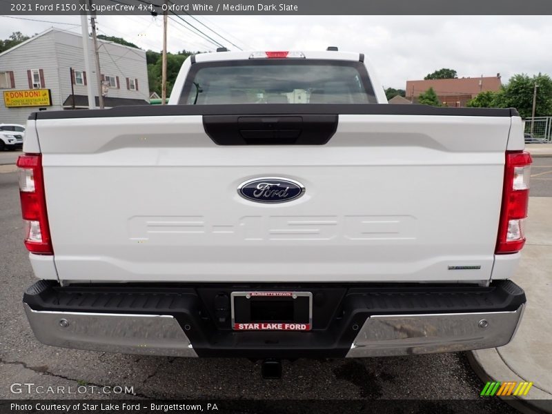Oxford White / Medium Dark Slate 2021 Ford F150 XL SuperCrew 4x4