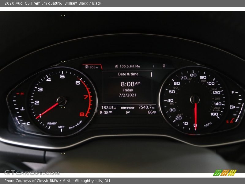 Brilliant Black / Black 2020 Audi Q5 Premium quattro