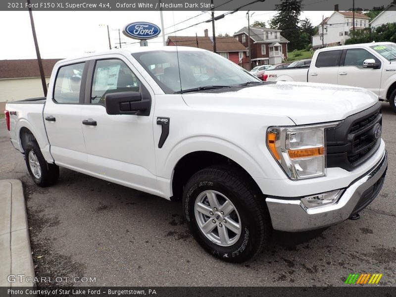 Front 3/4 View of 2021 F150 XL SuperCrew 4x4