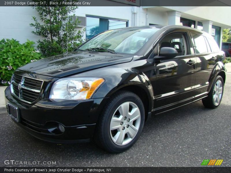 Black / Pastel Slate Gray 2007 Dodge Caliber SXT