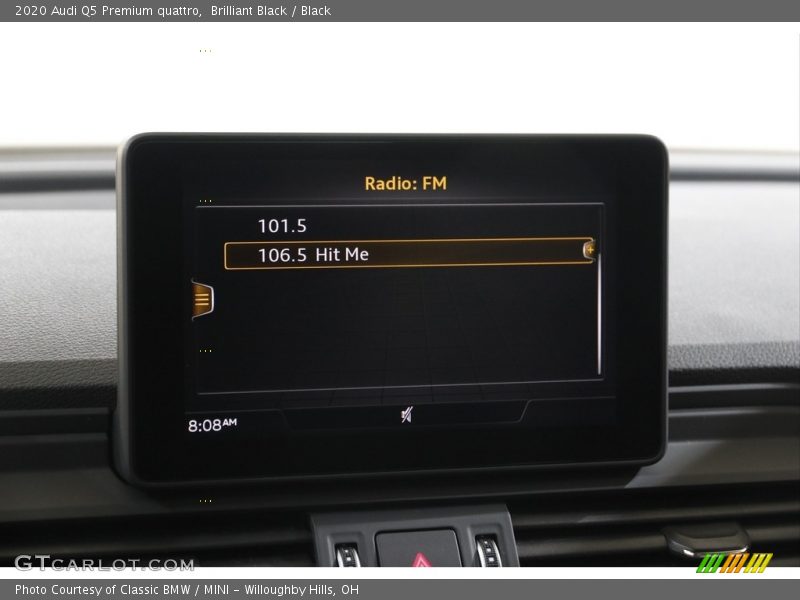 Brilliant Black / Black 2020 Audi Q5 Premium quattro