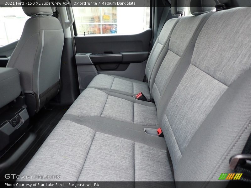 Rear Seat of 2021 F150 XL SuperCrew 4x4