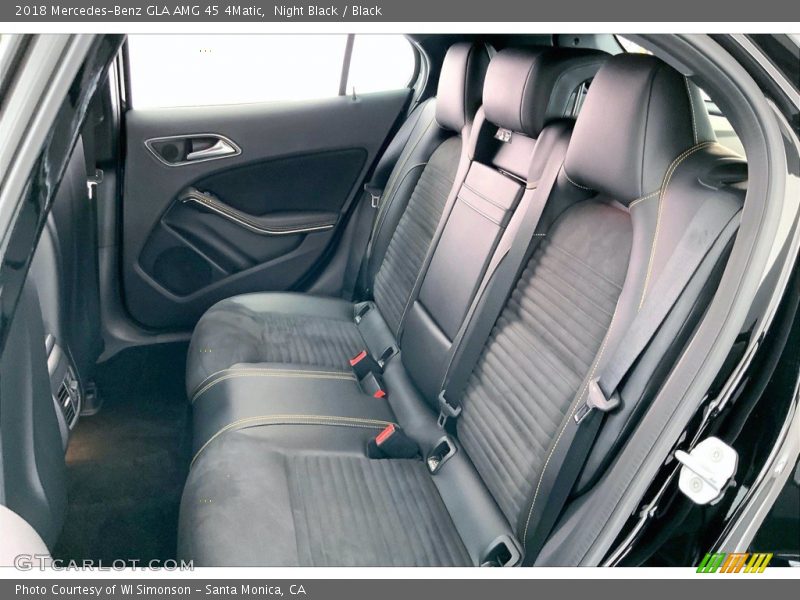 Rear Seat of 2018 GLA AMG 45 4Matic