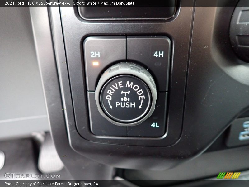Oxford White / Medium Dark Slate 2021 Ford F150 XL SuperCrew 4x4