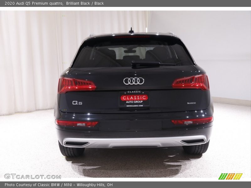 Brilliant Black / Black 2020 Audi Q5 Premium quattro
