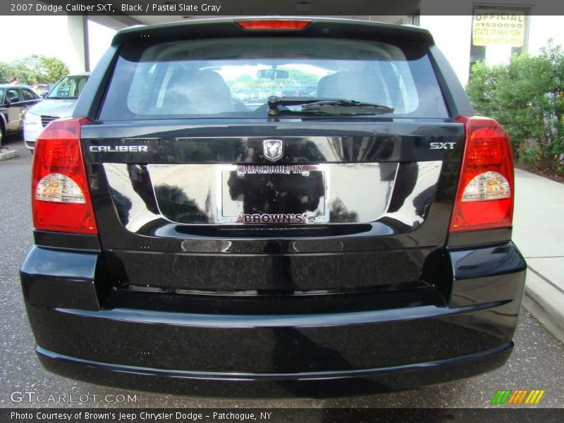 Black / Pastel Slate Gray 2007 Dodge Caliber SXT