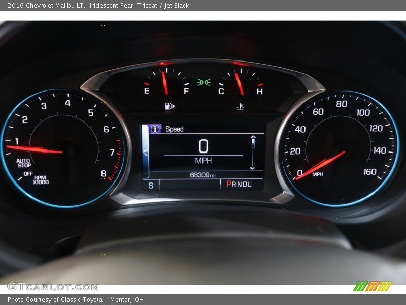 Iridescent Pearl Tricoat / Jet Black 2016 Chevrolet Malibu LT