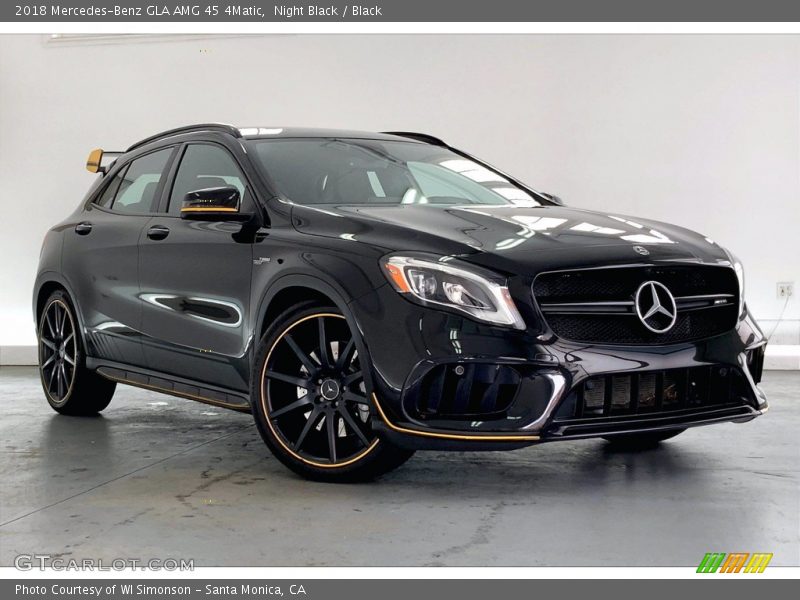 Front 3/4 View of 2018 GLA AMG 45 4Matic