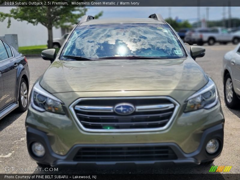 Wilderness Green Metallic / Warm Ivory 2019 Subaru Outback 2.5i Premium