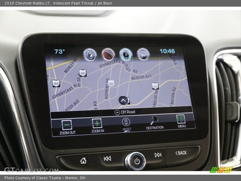 Iridescent Pearl Tricoat / Jet Black 2016 Chevrolet Malibu LT