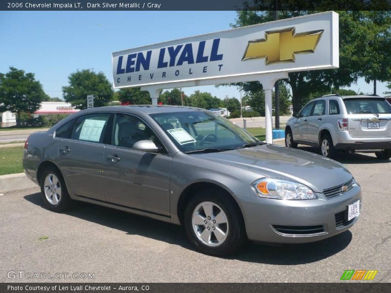 Dark Silver Metallic / Gray 2006 Chevrolet Impala LT