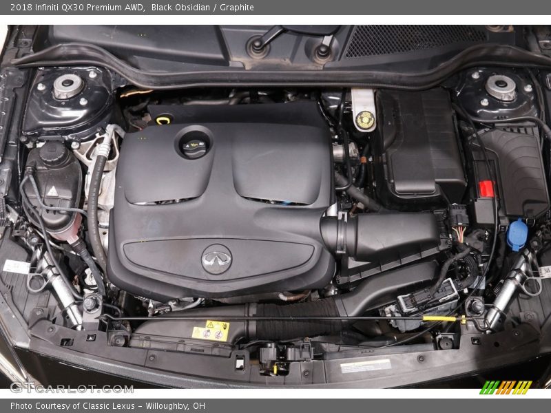 Black Obsidian / Graphite 2018 Infiniti QX30 Premium AWD