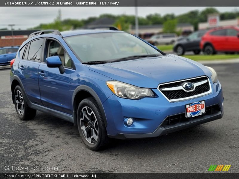 Quartz Blue Pearl / Ivory 2014 Subaru XV Crosstrek 2.0i Limited