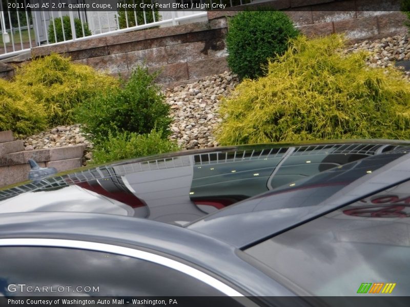 Meteor Grey Pearl Effect / Light Grey 2011 Audi A5 2.0T quattro Coupe