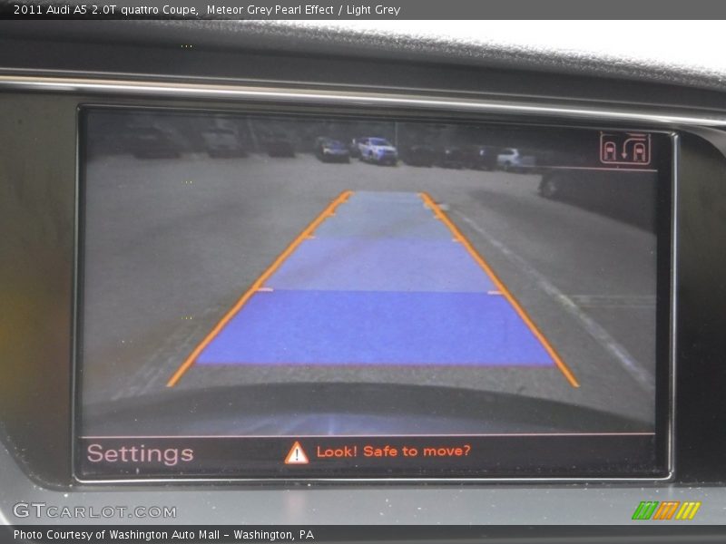 Meteor Grey Pearl Effect / Light Grey 2011 Audi A5 2.0T quattro Coupe
