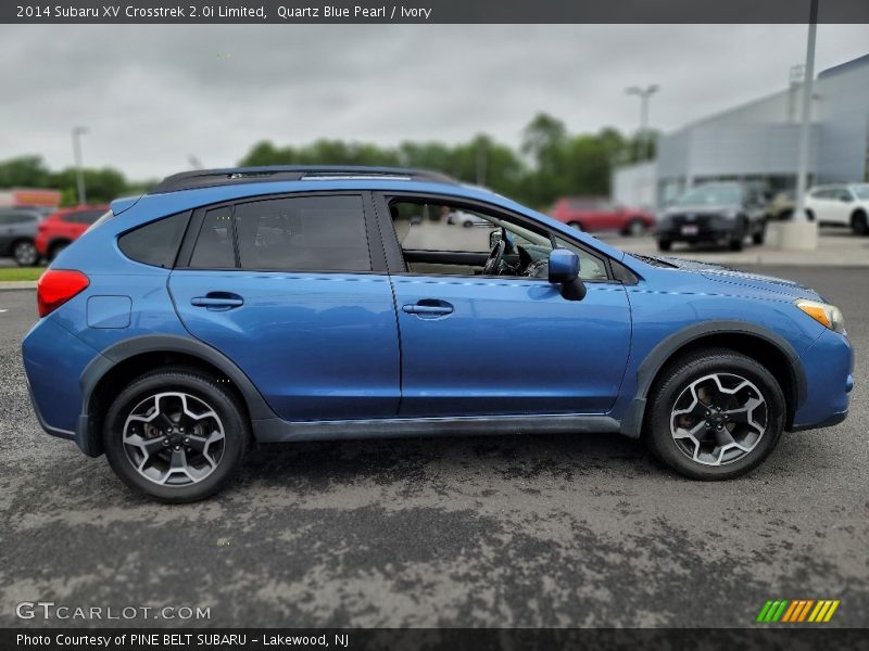 Quartz Blue Pearl / Ivory 2014 Subaru XV Crosstrek 2.0i Limited