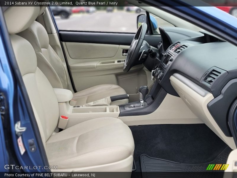 Quartz Blue Pearl / Ivory 2014 Subaru XV Crosstrek 2.0i Limited