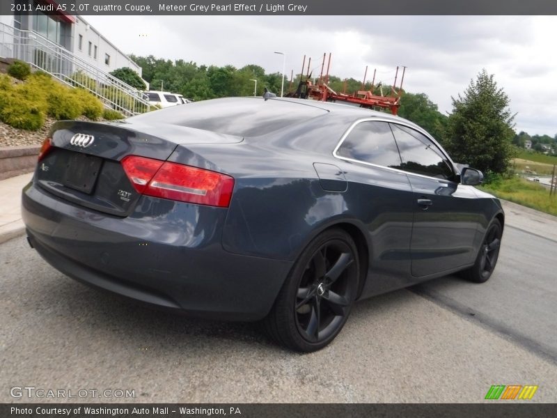 Meteor Grey Pearl Effect / Light Grey 2011 Audi A5 2.0T quattro Coupe