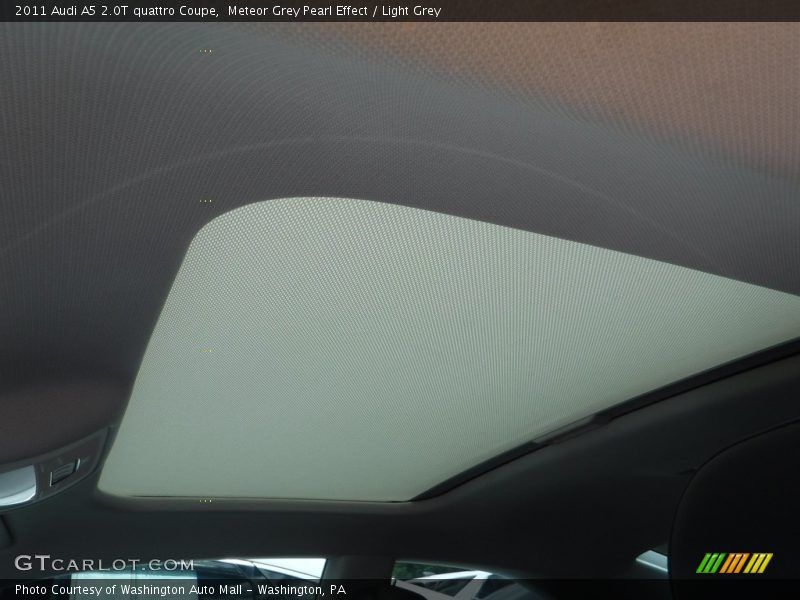 Meteor Grey Pearl Effect / Light Grey 2011 Audi A5 2.0T quattro Coupe