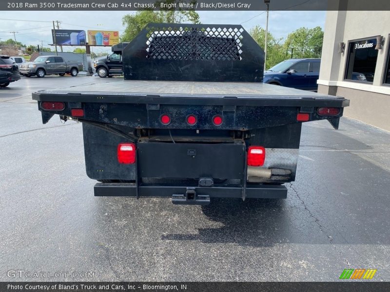 Bright White / Black/Diesel Gray 2018 Ram 3500 Tradesman Crew Cab 4x4 Chassis