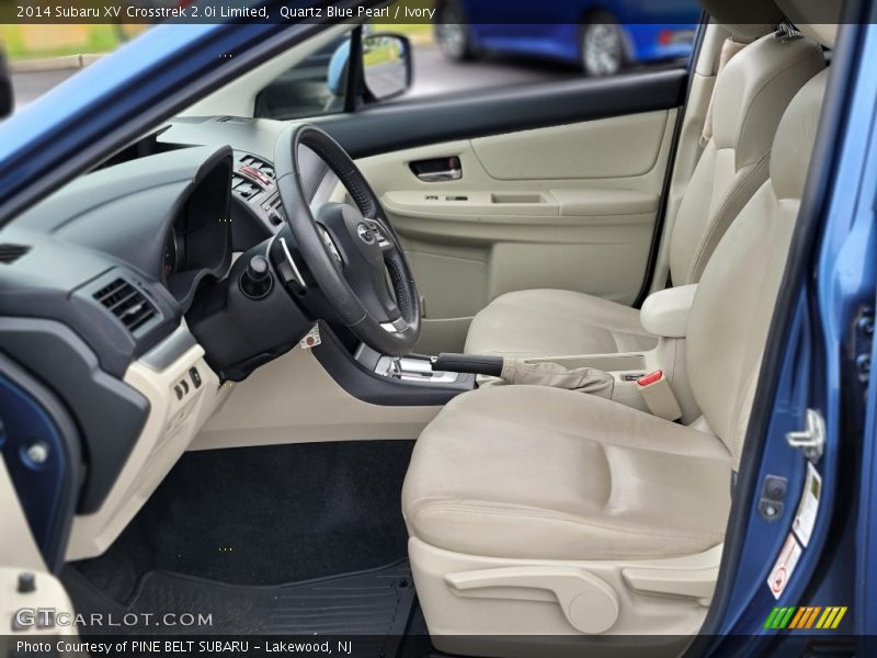 Quartz Blue Pearl / Ivory 2014 Subaru XV Crosstrek 2.0i Limited