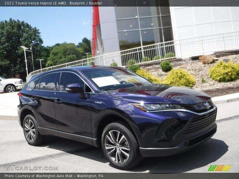 Front 3/4 View of 2021 Venza Hybrid LE AWD