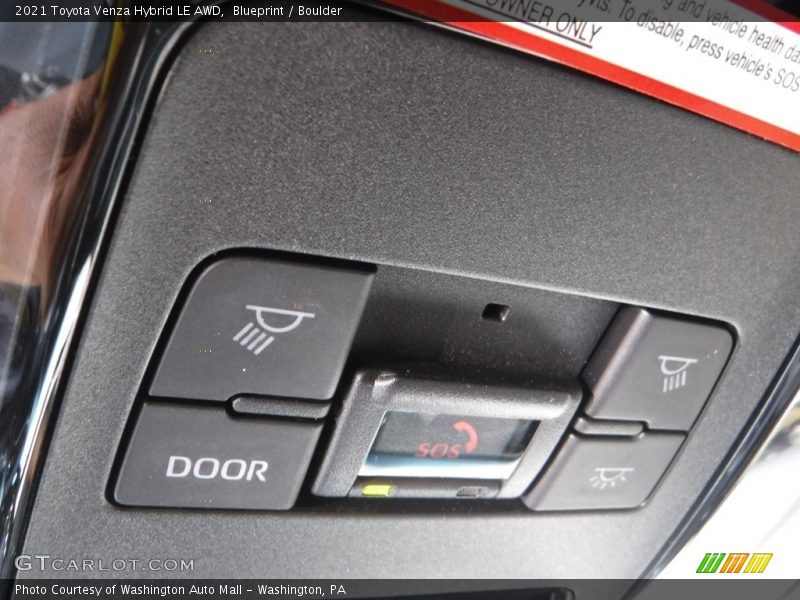 Blueprint / Boulder 2021 Toyota Venza Hybrid LE AWD