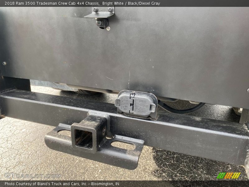 Bright White / Black/Diesel Gray 2018 Ram 3500 Tradesman Crew Cab 4x4 Chassis
