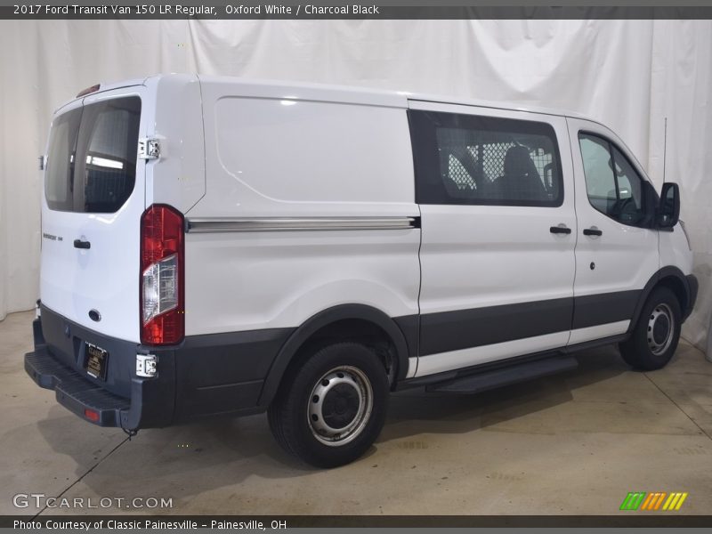 Oxford White / Charcoal Black 2017 Ford Transit Van 150 LR Regular