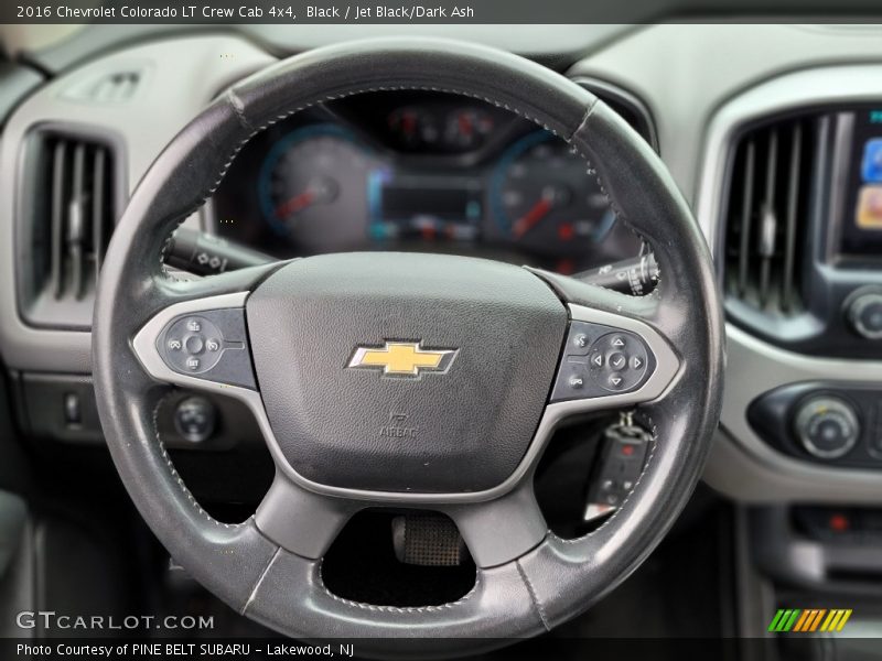 Black / Jet Black/Dark Ash 2016 Chevrolet Colorado LT Crew Cab 4x4